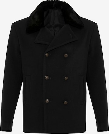Manteau mi-saison Antioch en noir : devant