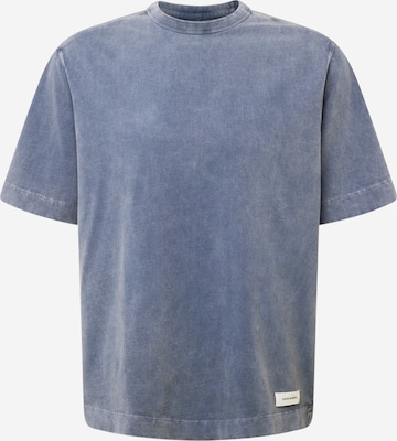 Abercrombie & Fitch Тениска в синьо: отпред