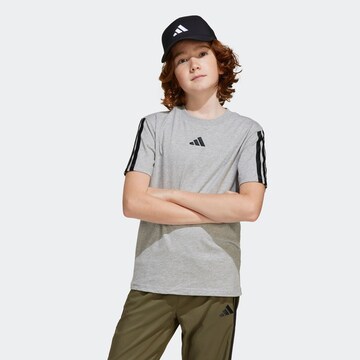ADIDAS SPORTSWEAR Funkční tričko 'Essentials' – šedá: přední strana