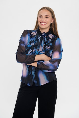 SAINT TROPEZ Blouse 'Lilja' in Mixed colours: front