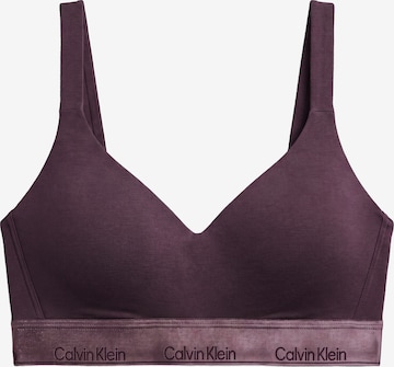 purpurinė Calvin Klein Biustjė Liemenėlė: priekis