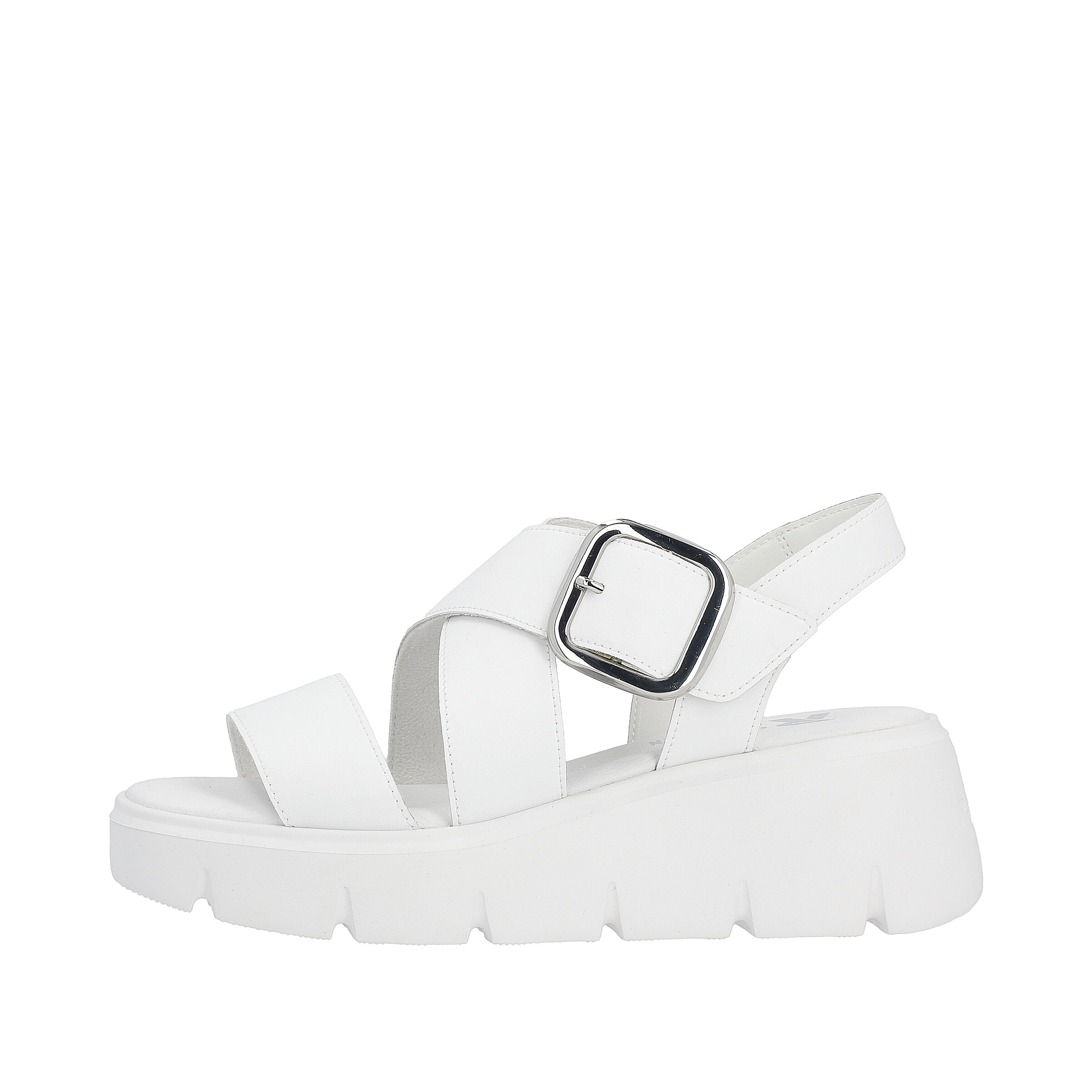 Rieker Sport Strap Sandals ' W1550 ' in White