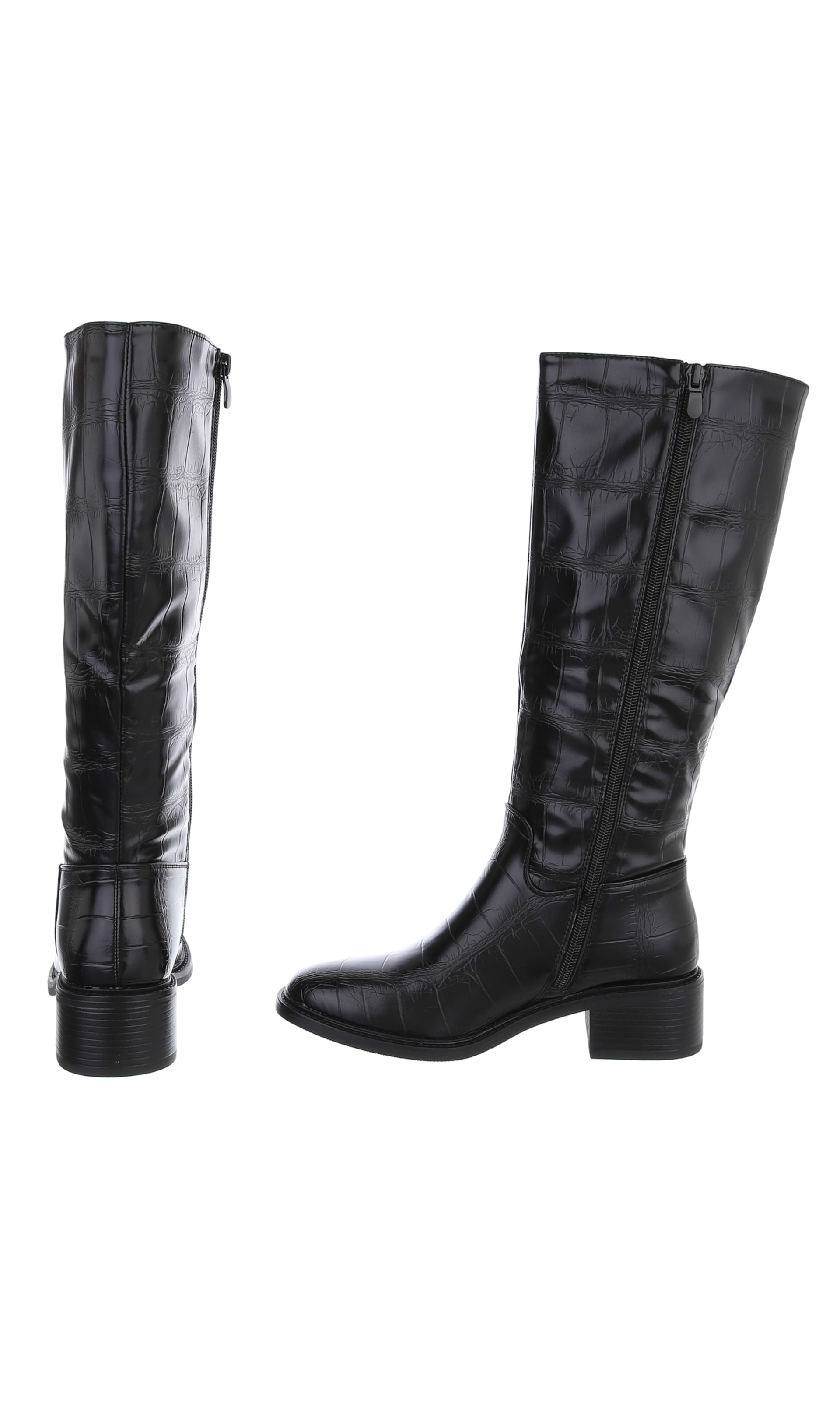 Ital-Design Boots in Black