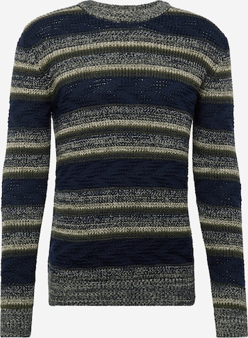 Pull-over GARCIA en bleu : devant