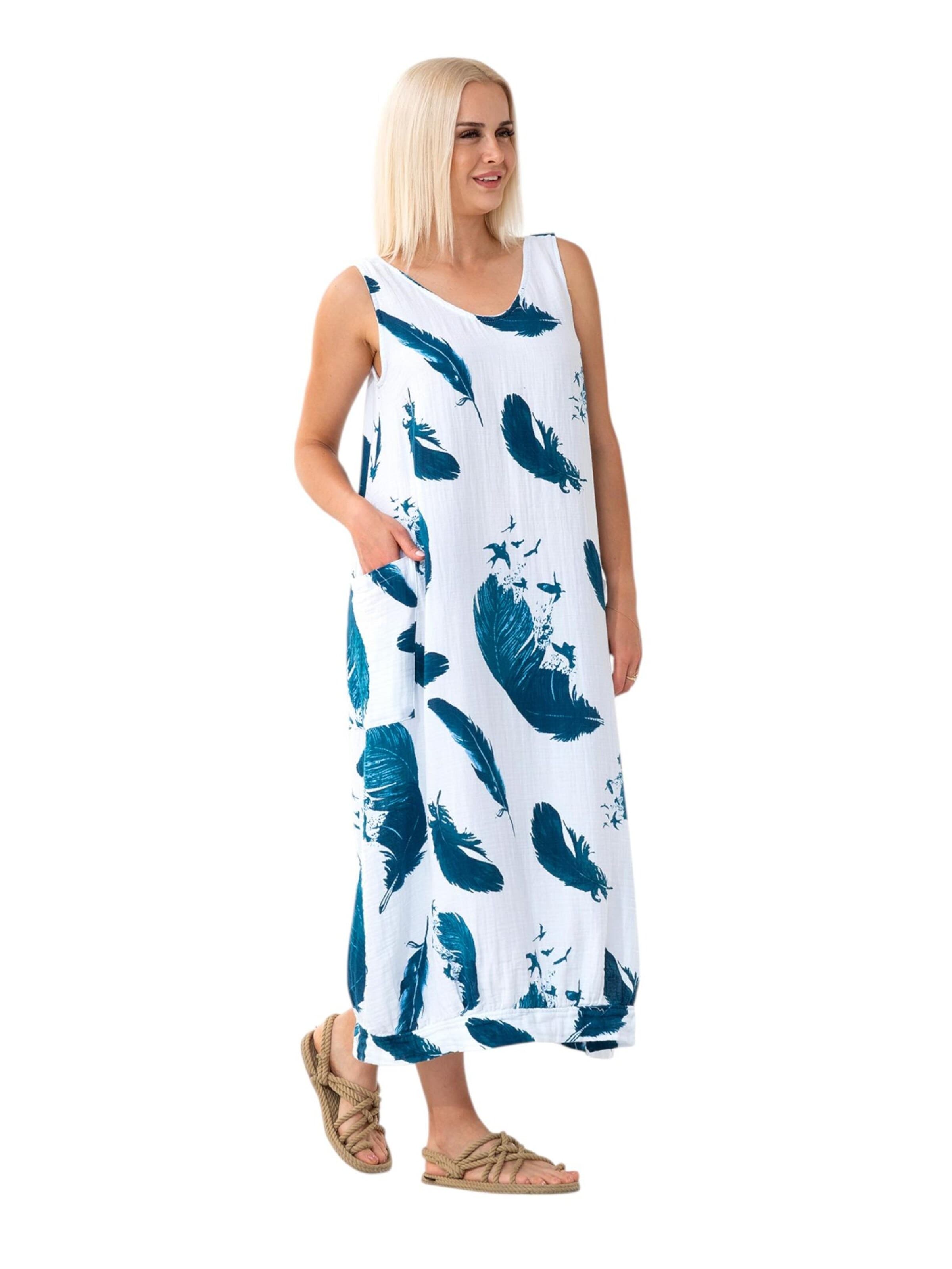WENOR Strandjurk 'ZELMA' in Blauw
