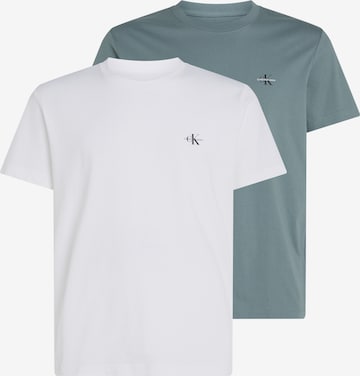 Calvin Klein Jeans Shirt '2 PACK MONOGRAM T-SHIRT' in White: front