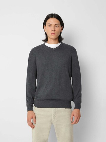 Pull-over Scalpers en gris : devant