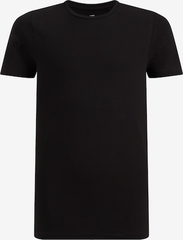 T-Shirt WE Fashion en noir : devant