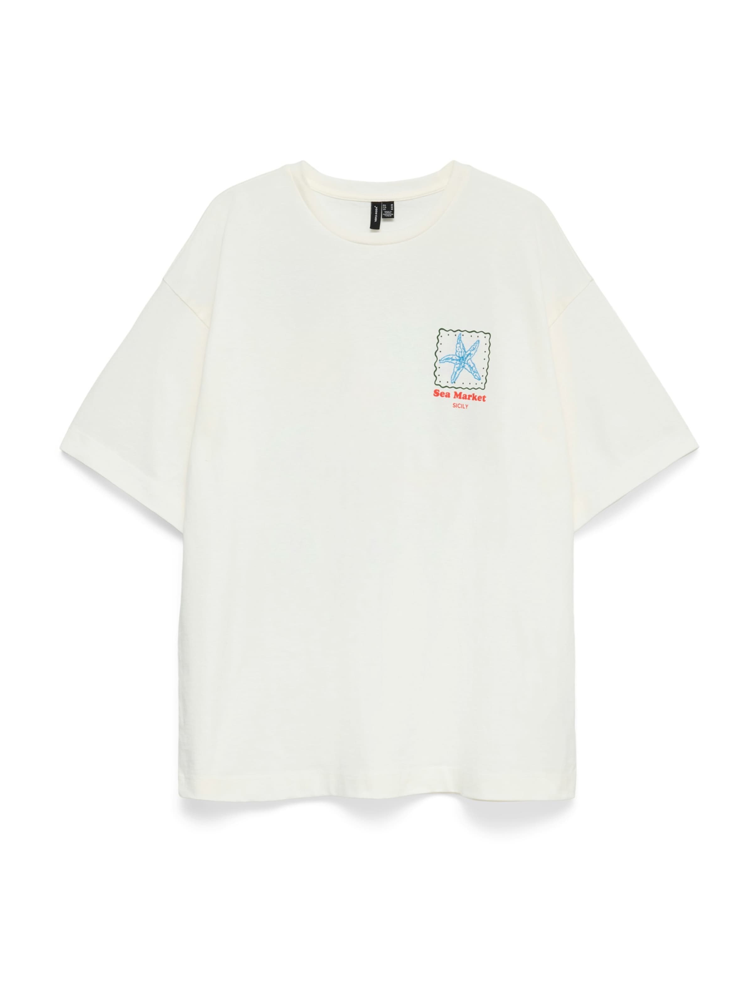 VERO MODA Shirt 'VMTAZ HAILEY' in White: front