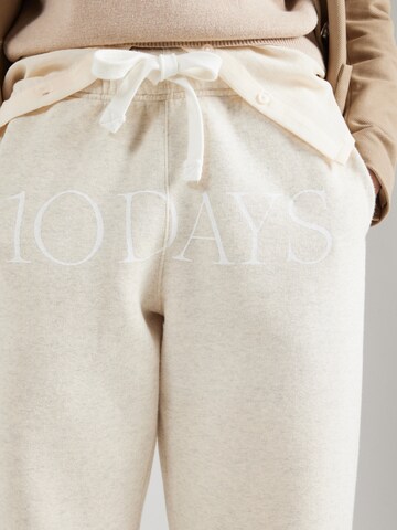 10Days Tapered Hose 'THE BAR' in Beige