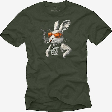 MAKAYA Shirt in Green: front