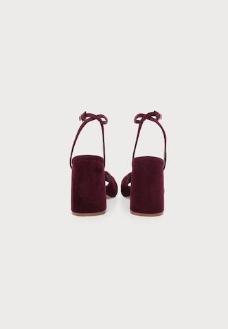 STEVE MADDEN Босоножки с ремешком 'Meladi' в Красный