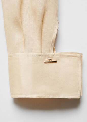MANGO Bluse 'Luca' in Beige