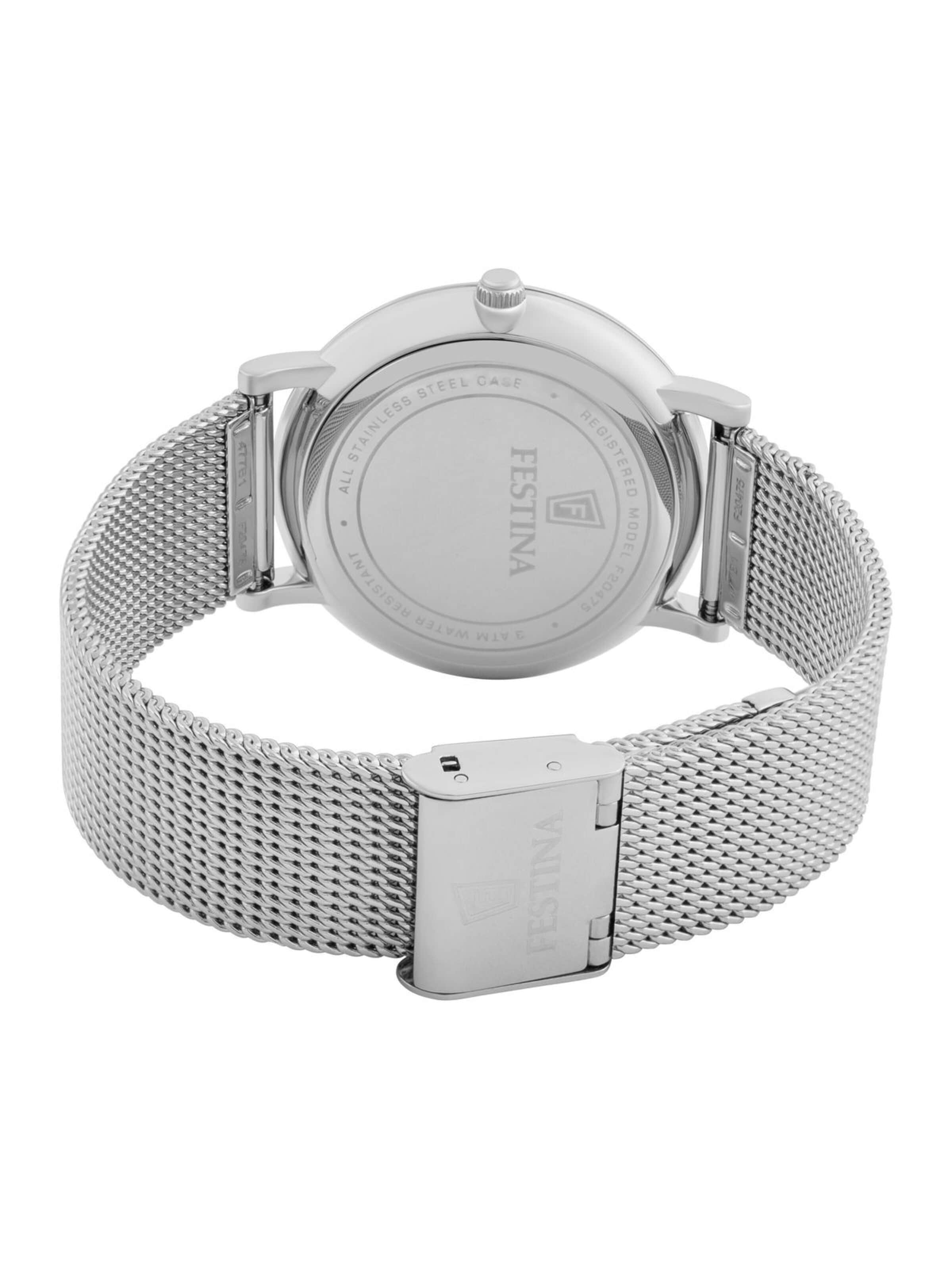 FESTINA Analoog horloge 'Watch Boyfriend Collection' in Zwart