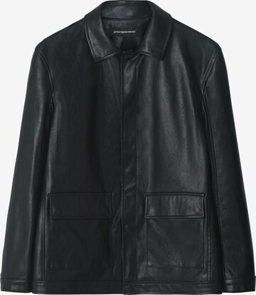 Adolfo Dominguez Between-Season Jacket in Black: front