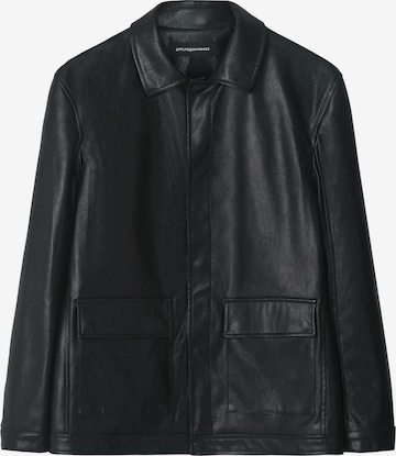 Adolfo Dominguez Between-Season Jacket in Black: front