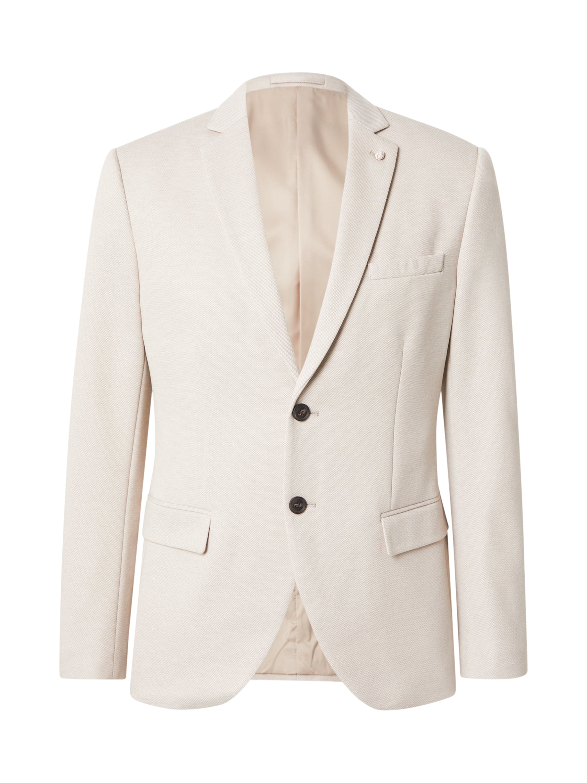 SELECTED - Slim Fit Jaqueta 'Alvin' em bege: frente