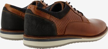 BULLBOXER Athletic Lace-Up Shoes in Brown