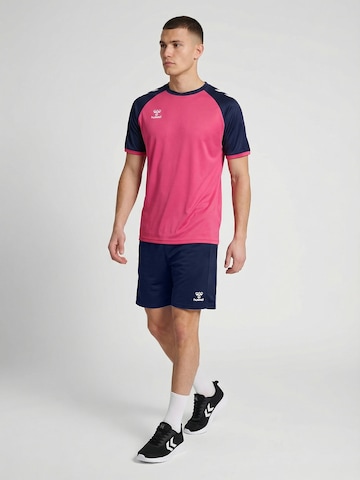 Hummel Performance shirt 'Match League' in Pink
