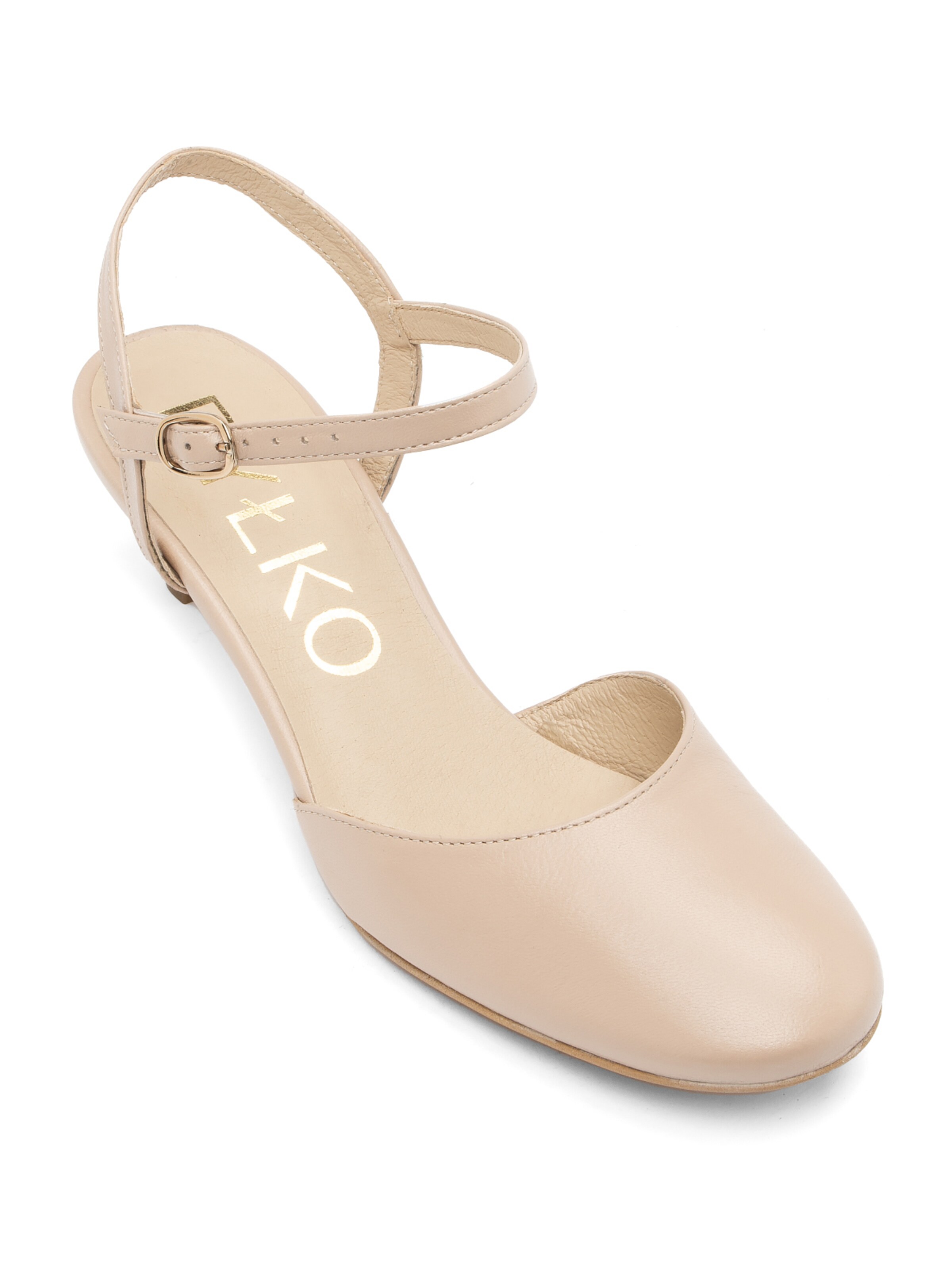 RYŁKO Γόβες σε μπεζ: μπροστά