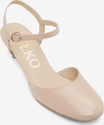 RYŁKOCipele s potpeticom - bež boja: prednji dio