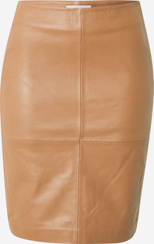 2NDDAY Rok 'CECILIA' in Beige: voorkant