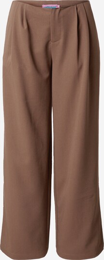 Edikted Pleat-front trousers 'Leo' in Brown, Item view