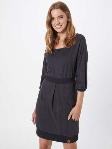 Fli Papigu Dress 'Crime Girl' in Grey: front