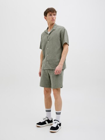 Regular Pantalon 'AIDEN PATRAS' JACK & JONES en vert