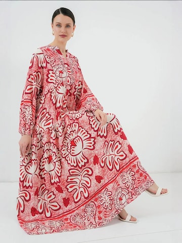 Bigdart - Vestido 'Maxi' em vermelho