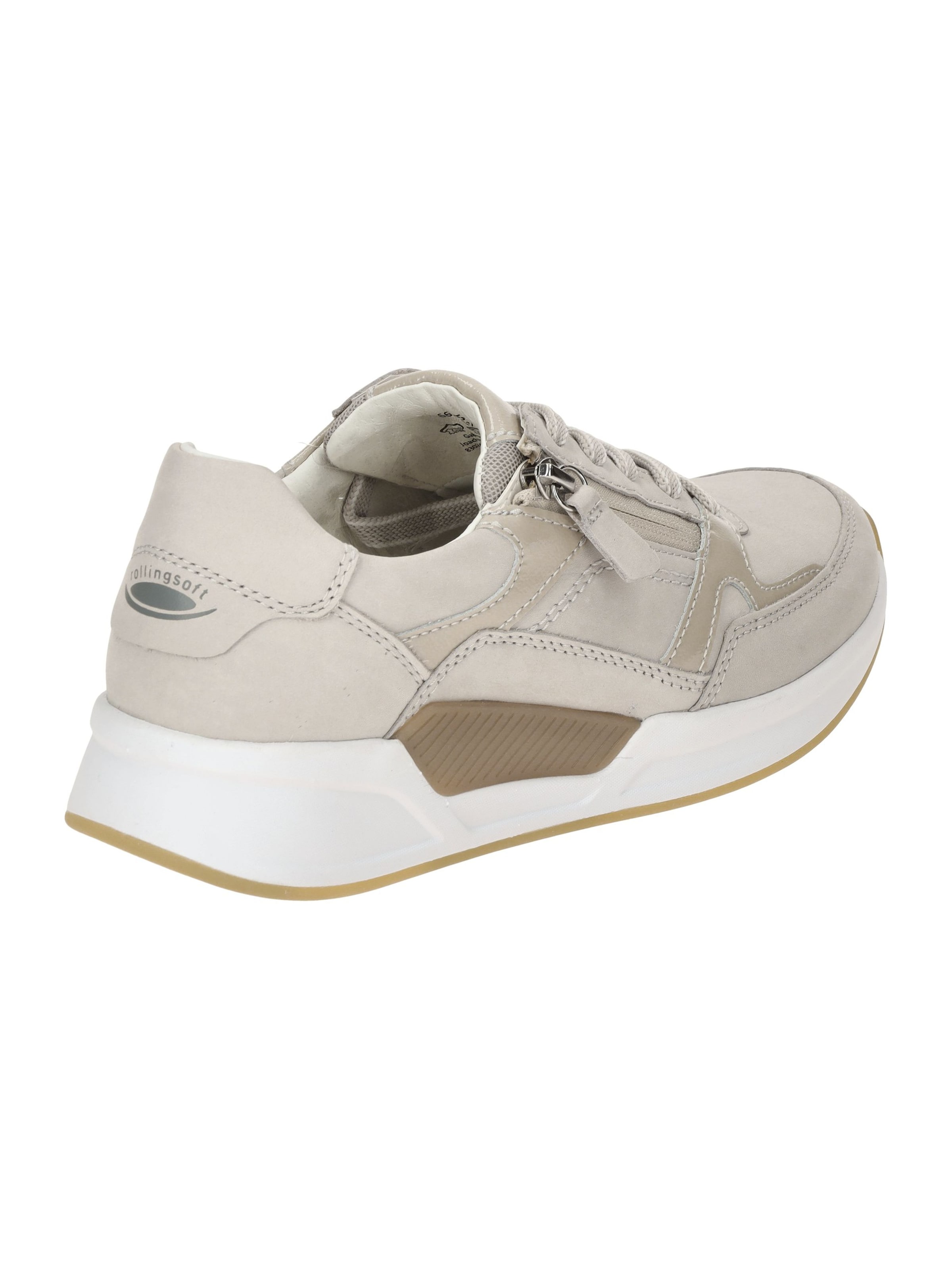 GABOR Schnürschuh 'Gabor RollingSoft Schuhe grau puder Nubuck 86.958.31'‌‌‌ in Grau