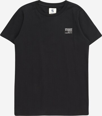 GARCIA قميص بلون أسود: الأمام