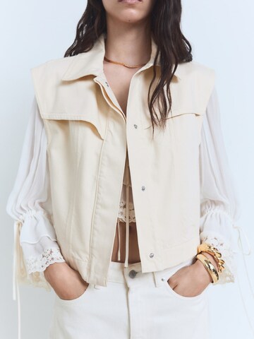 MANGO Bodywarmer 'ERIN' in Beige