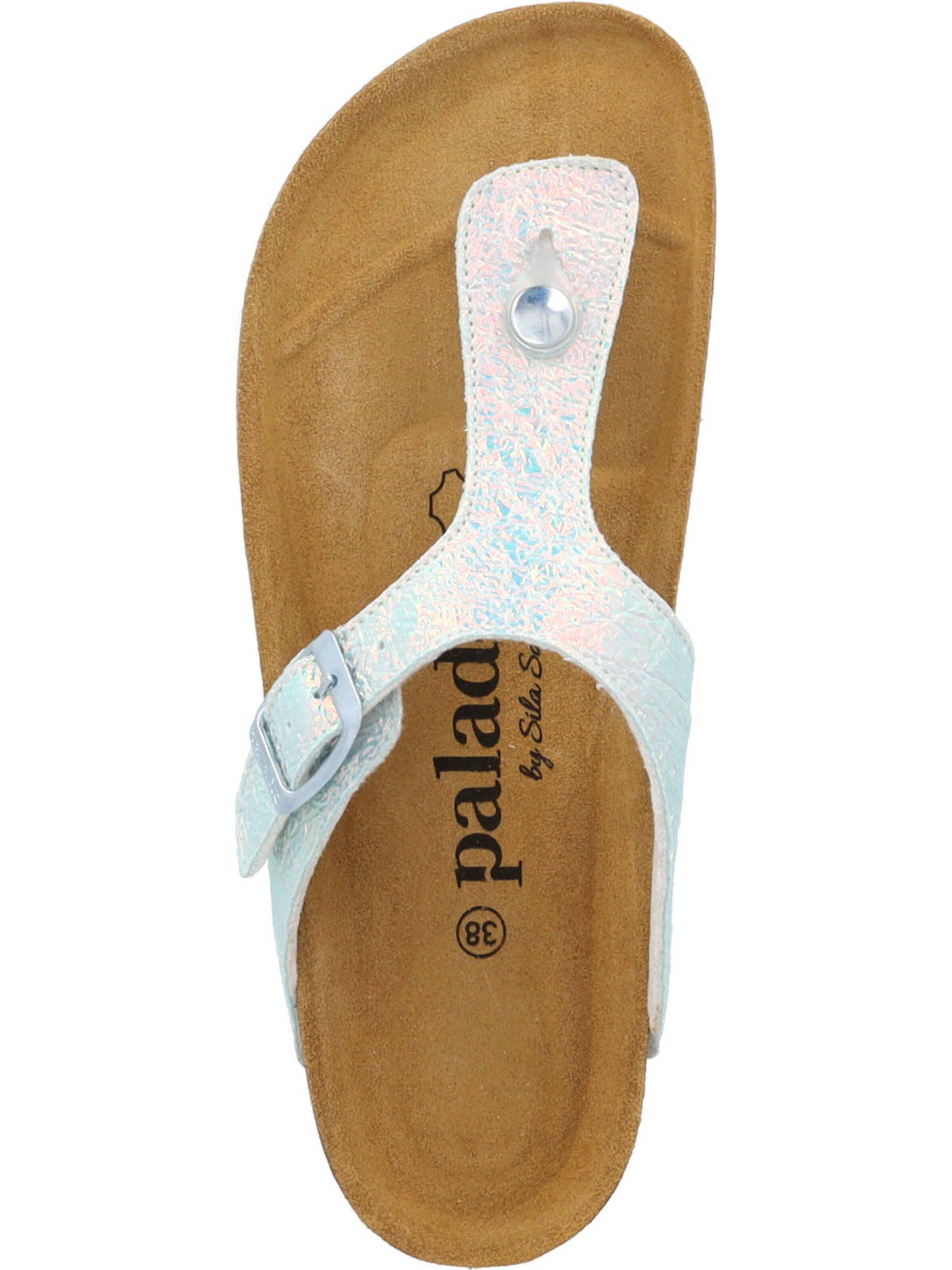 Palado by Sila Sahin T-bar sandals 'Kos Disco' in Blue