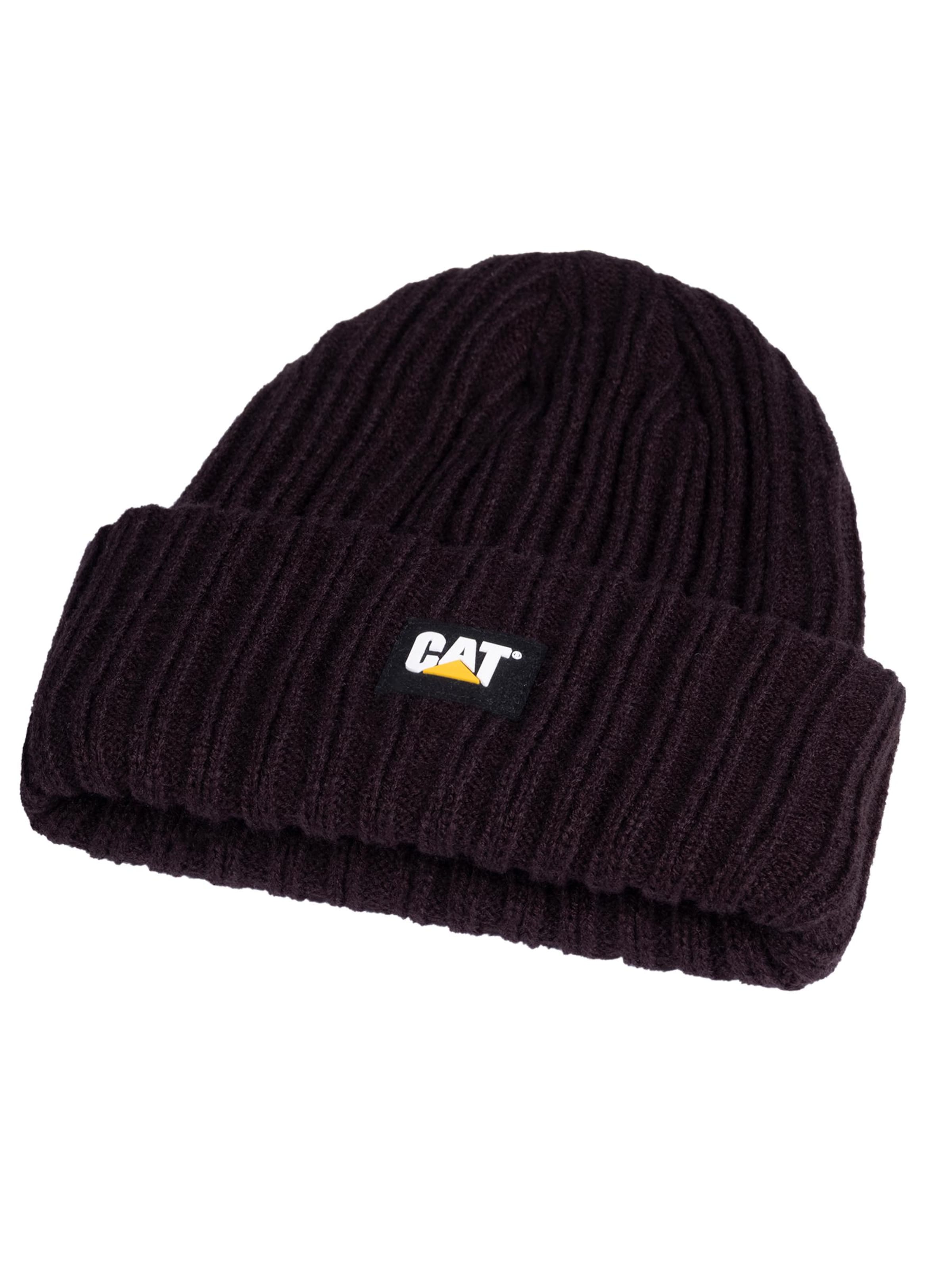CATERPILLAR Muts 'CAT Workwear Muts Rib C443' in Zwart