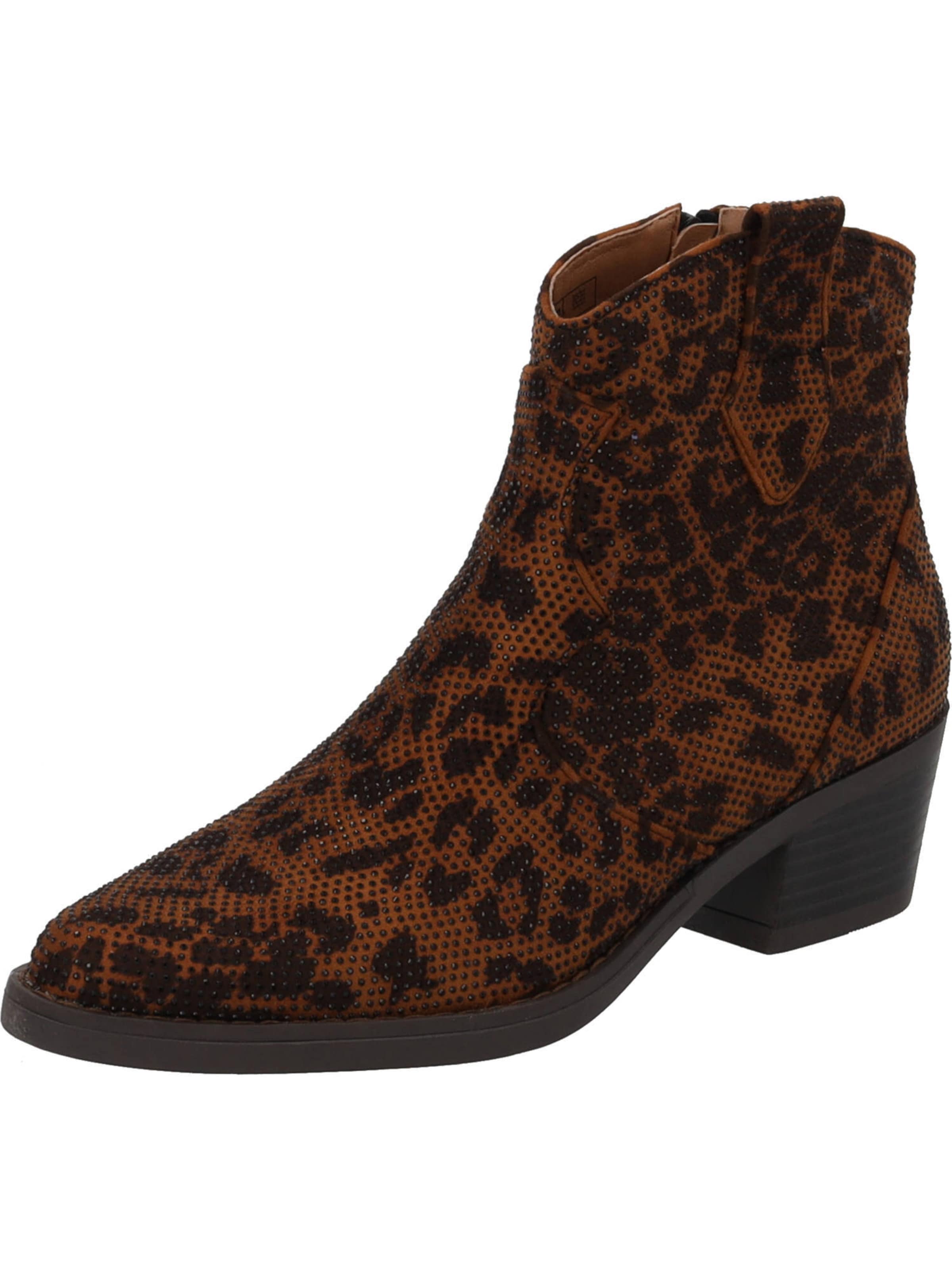Bottines 'Nerira' Palado by Sila Sahin en marron : devant