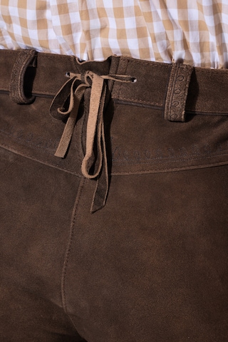 Ulla Popken Regular Hose in Braun