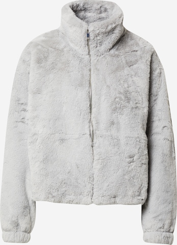 Veste mi-saison 'THEO FUNNEL NECK FUR' NEW LOOK en gris : devant