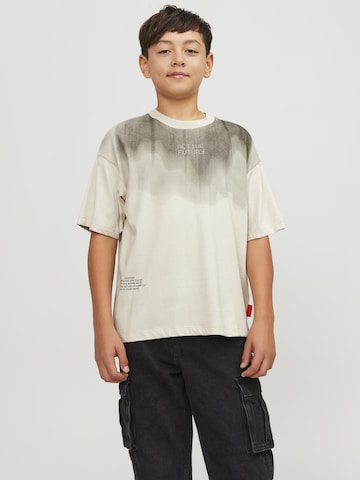 Jack & Jones Junior Shirts 'Active3 Futur3' i beige: forside
