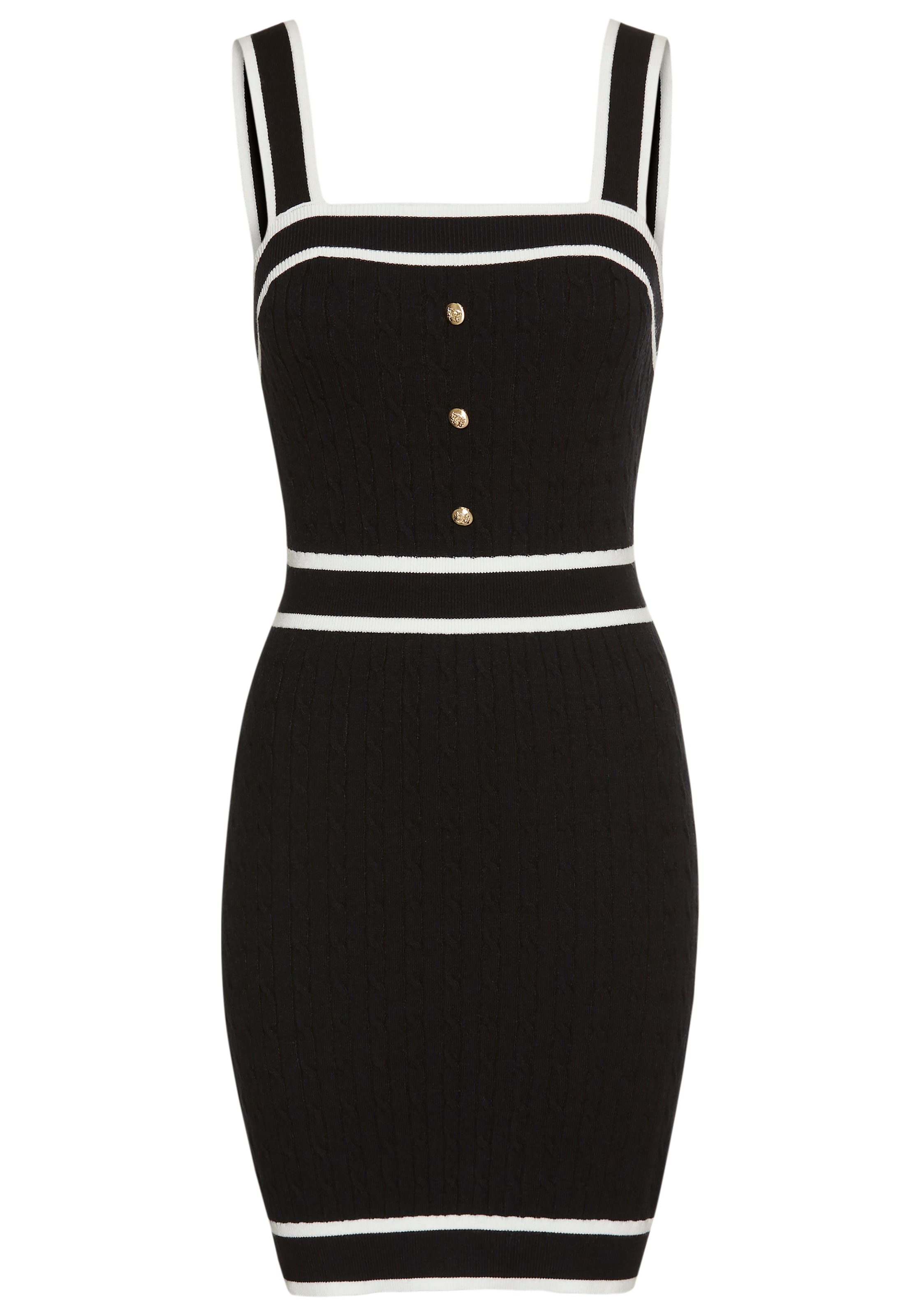 LAURA SCOTT Kleid in Schwarz: Vorderseite