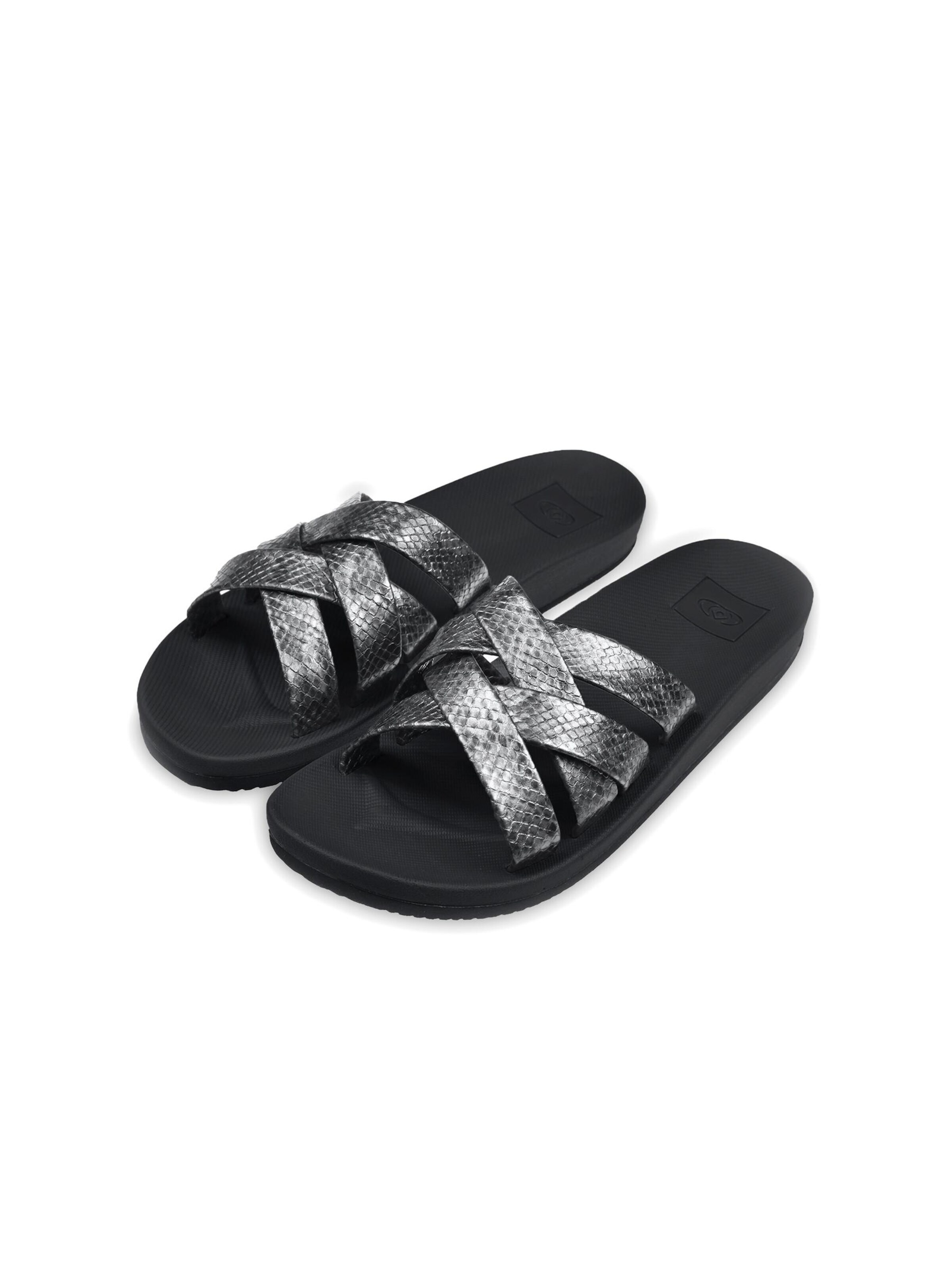 Brasileras Mule 'Bucla' in Silver