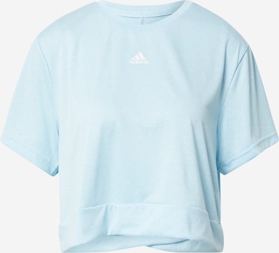 ADIDAS PERFORMANCE Λειτουργικό μπλουζάκι σε γαλάζιο / λευκό, Άποψη προϊόντος
