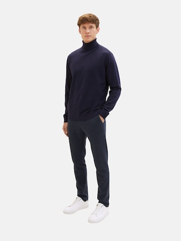 TOM TAILOR Slim fit Chino trousers 'Travis' in Blue