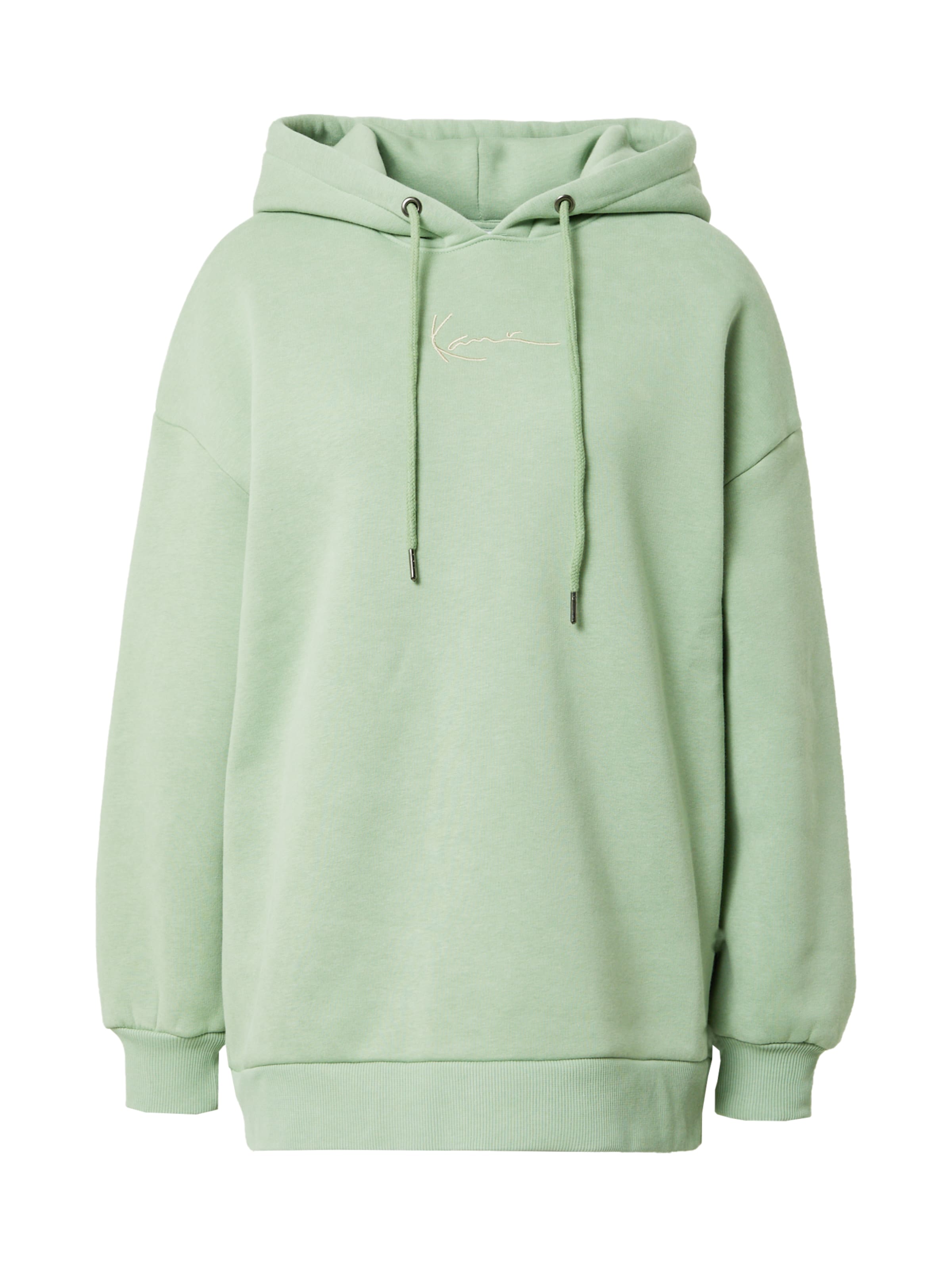 Karl Kani Sweatshirt 'KW224-055-2 KK Small Signature' in Green: front