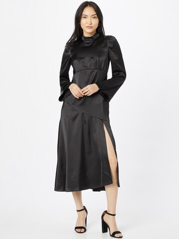 Robe-chemise River Island en noir : devant