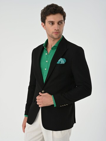 Slim fit Giacca business da completo di Antioch in nero