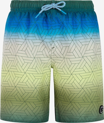PROTEST Badeshorts 'PRTChopper JR' in Grün: Vorderseite