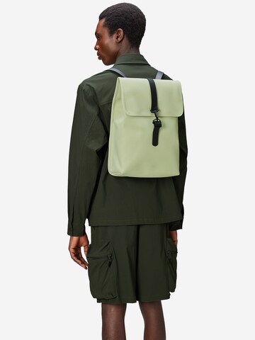 RAINS Backpack in Green: front