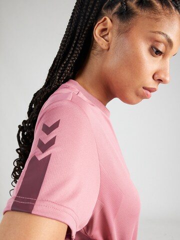 Hummel Λειτουργικό μπλουζάκι 'ACTIVE' σε ροζ