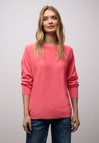 STREET ONE Pullover 'Dolman' in Pink: Vorderseite